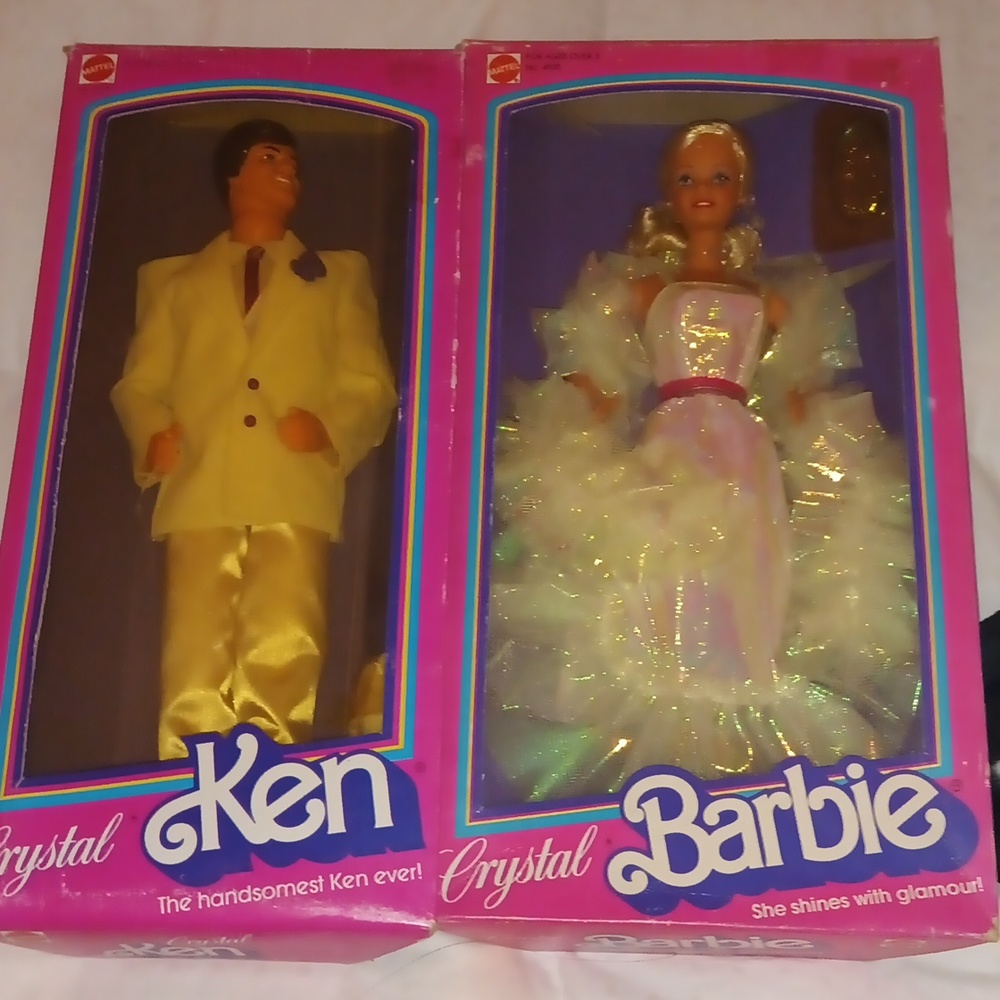 Crystal Barbie and Crystal Ken